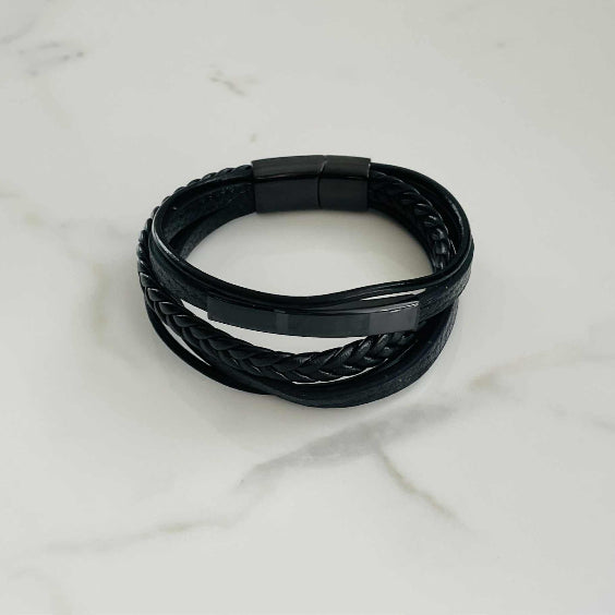 Leður armband 4