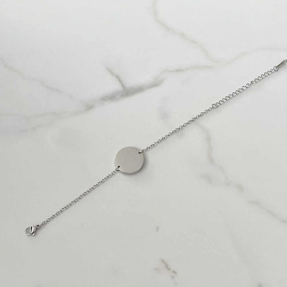 Armband - hringlaga skífa