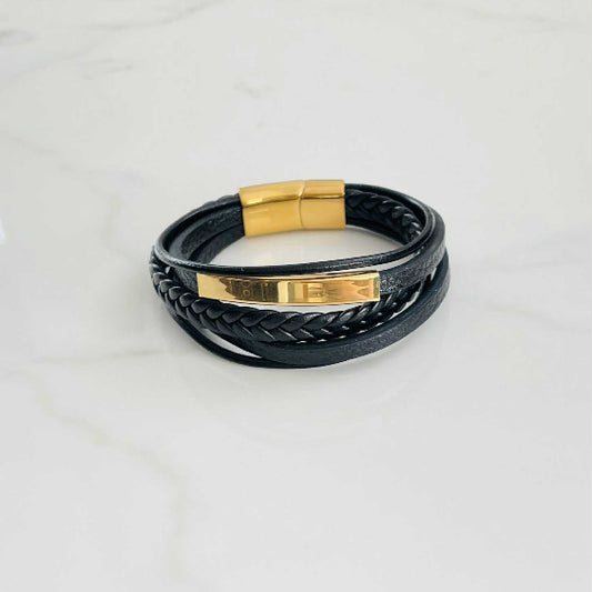 Leður armband 4